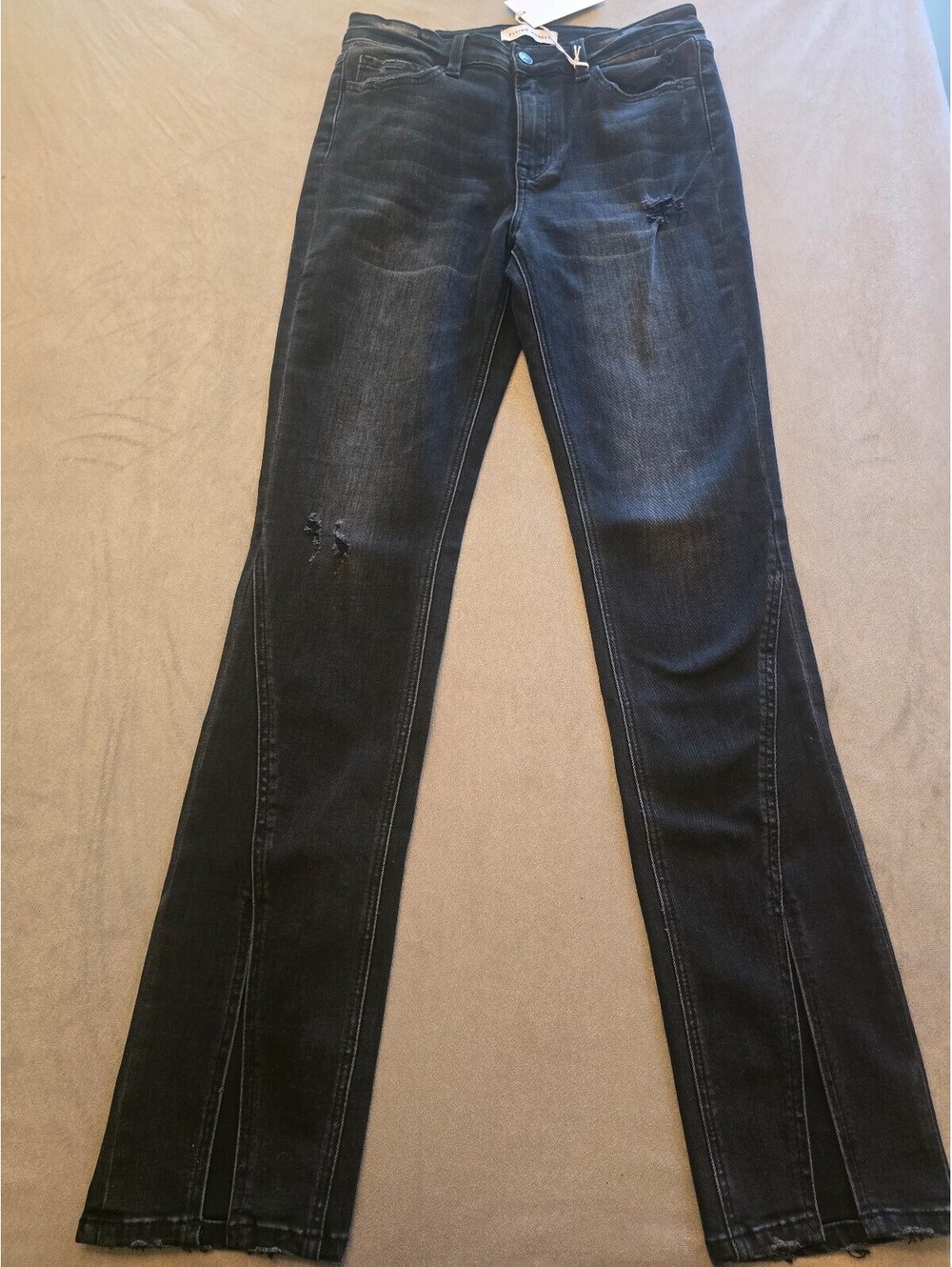 Flying Monkey NWT Crocus High-Rise Slim Black Denim Jean (29)